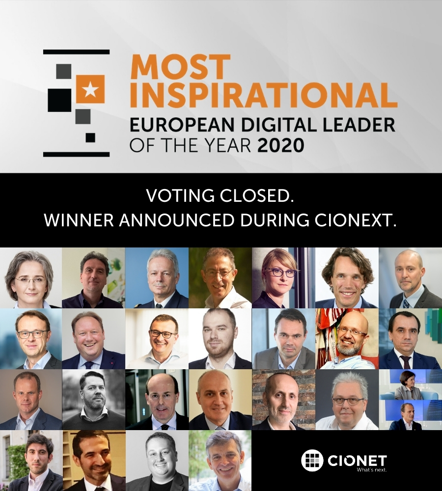 Most Inspirational European Digital Leader of the Year 2020